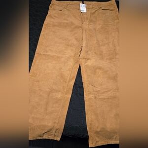 H&M Women's Tan Corduroy Pants